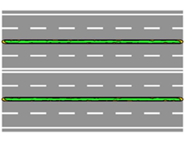 Strada a tre carreggiate